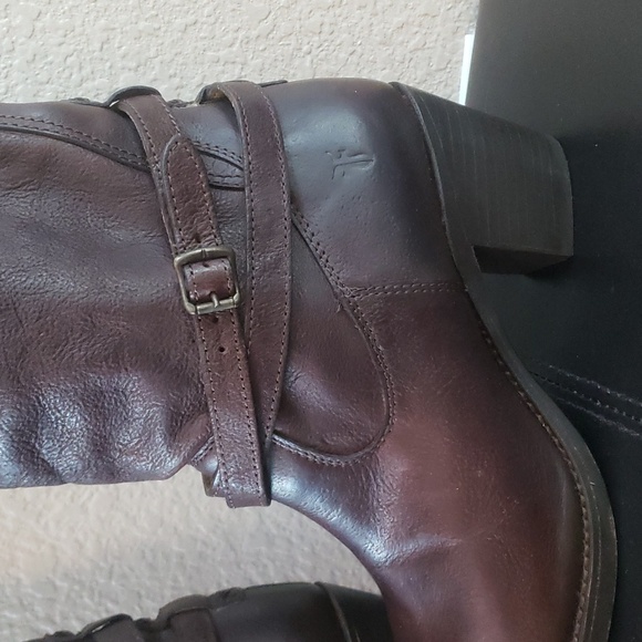 Frye Jane strappy boots - Picture 6 of 7